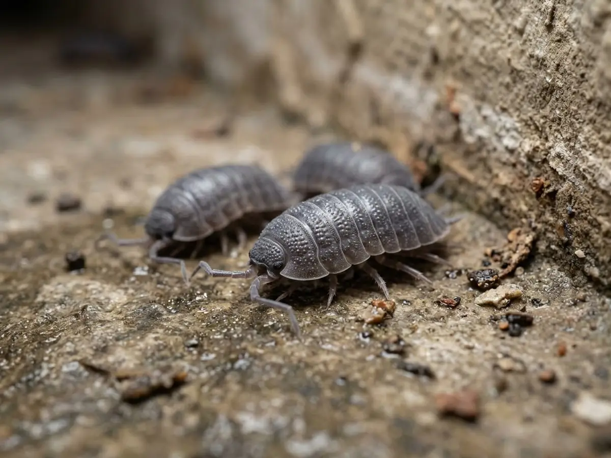 Kellerasseln (Porcellio) – Nahaufnahme